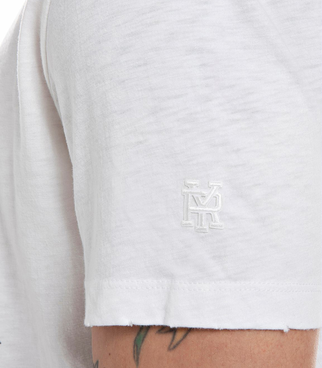 スラブジャージープリントT 詳細画像 ホワイト 4